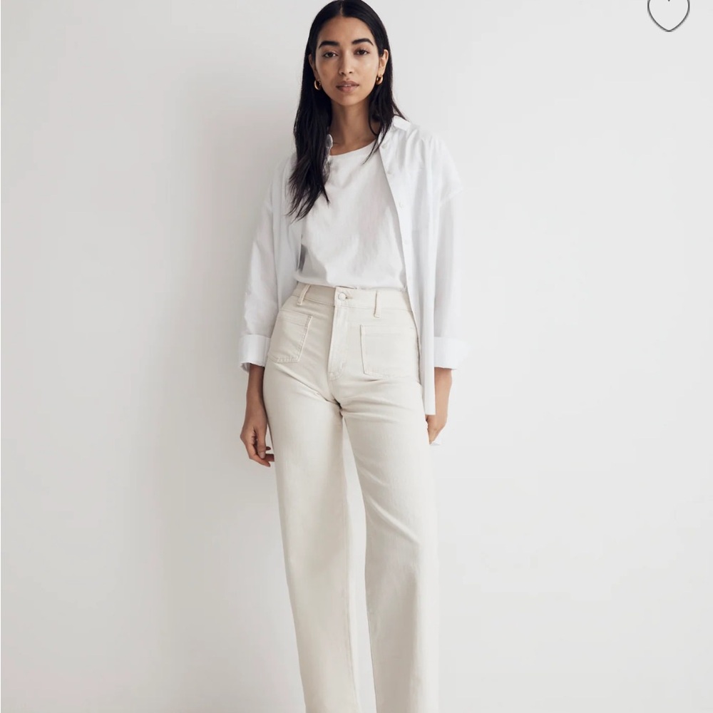 Madewell Perfect Vintage Wide Leg Jean - Vintage Canvas